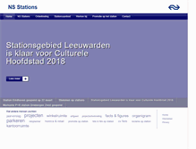 Tablet Screenshot of nsstations.nl
